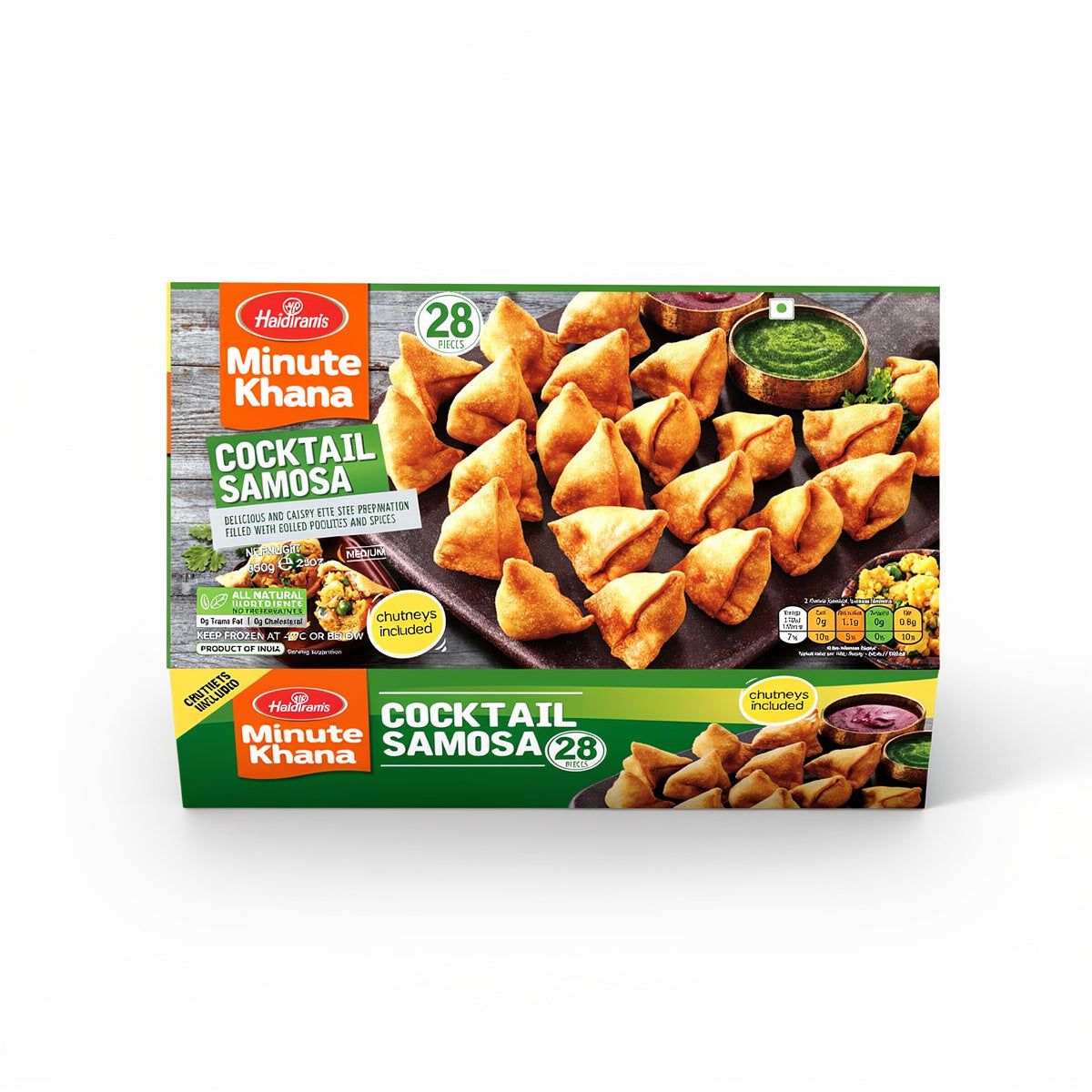 Haldirams Cocktail Samosa 28pcs