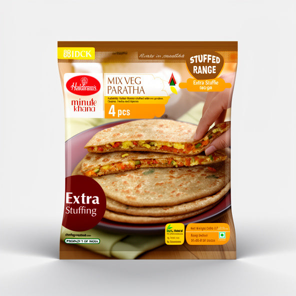 Haldiram mix Veg Paratha