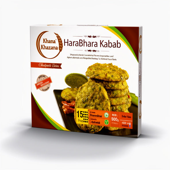 Khana Kazana Hara Bhara Kabab (Veg.)