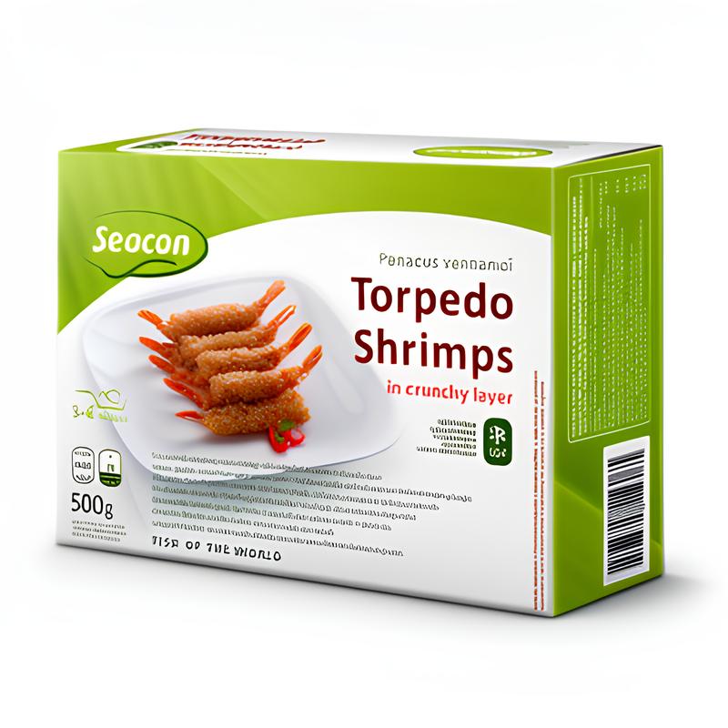 Seacon Breaded Torpedo Shrimp 500g