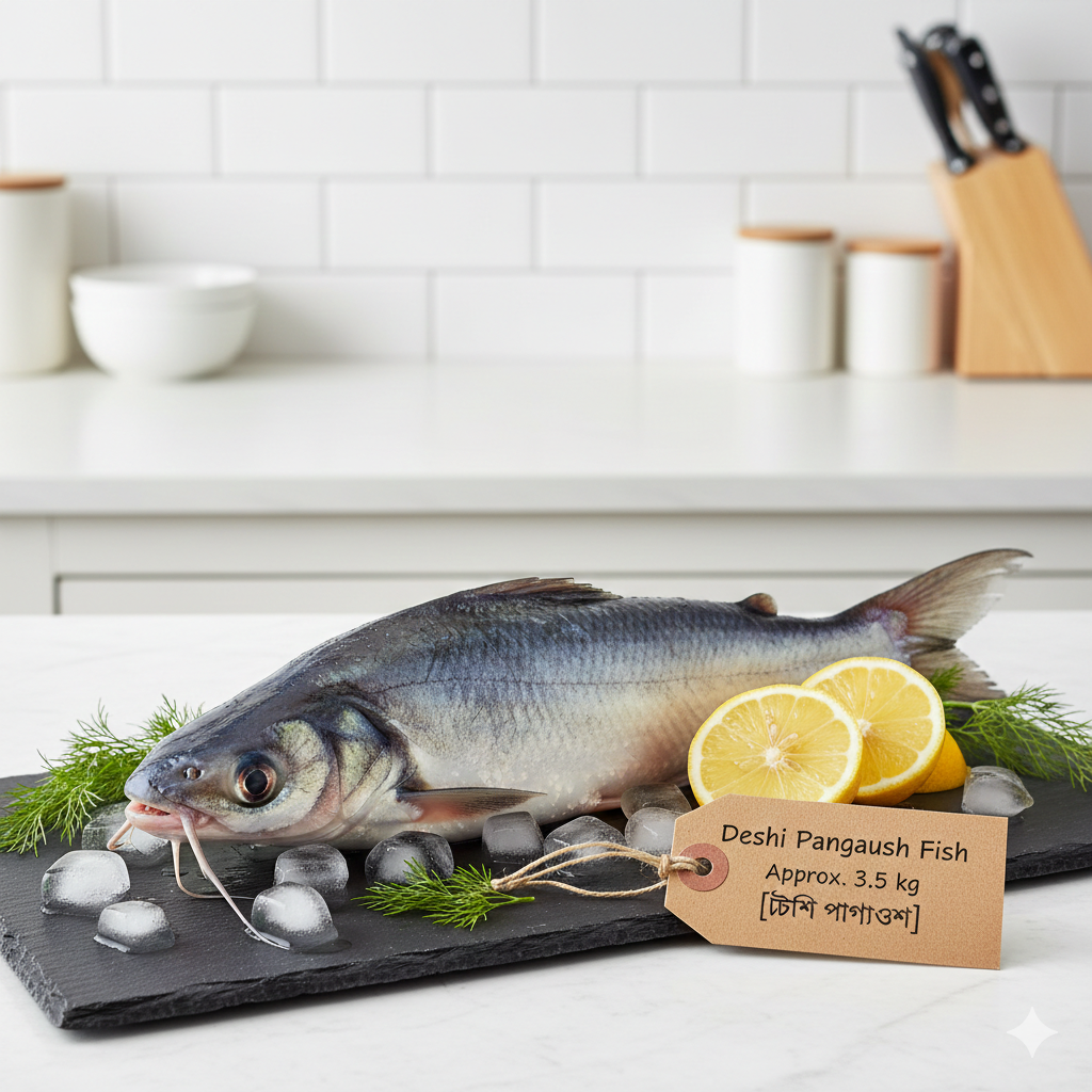 Deshi Pangaush (Pangasius) Fish 3.5kg