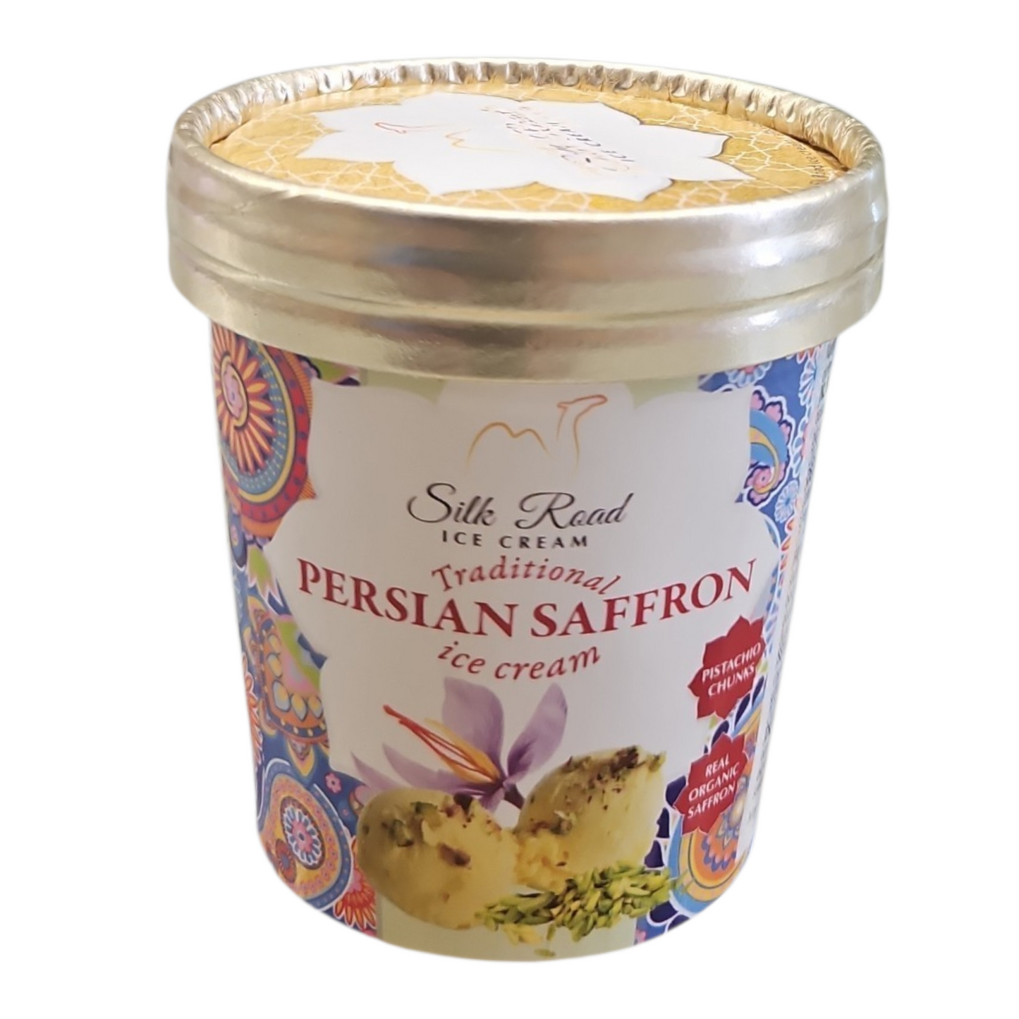 Persian Saffron Handmade Ice Cream 100g
