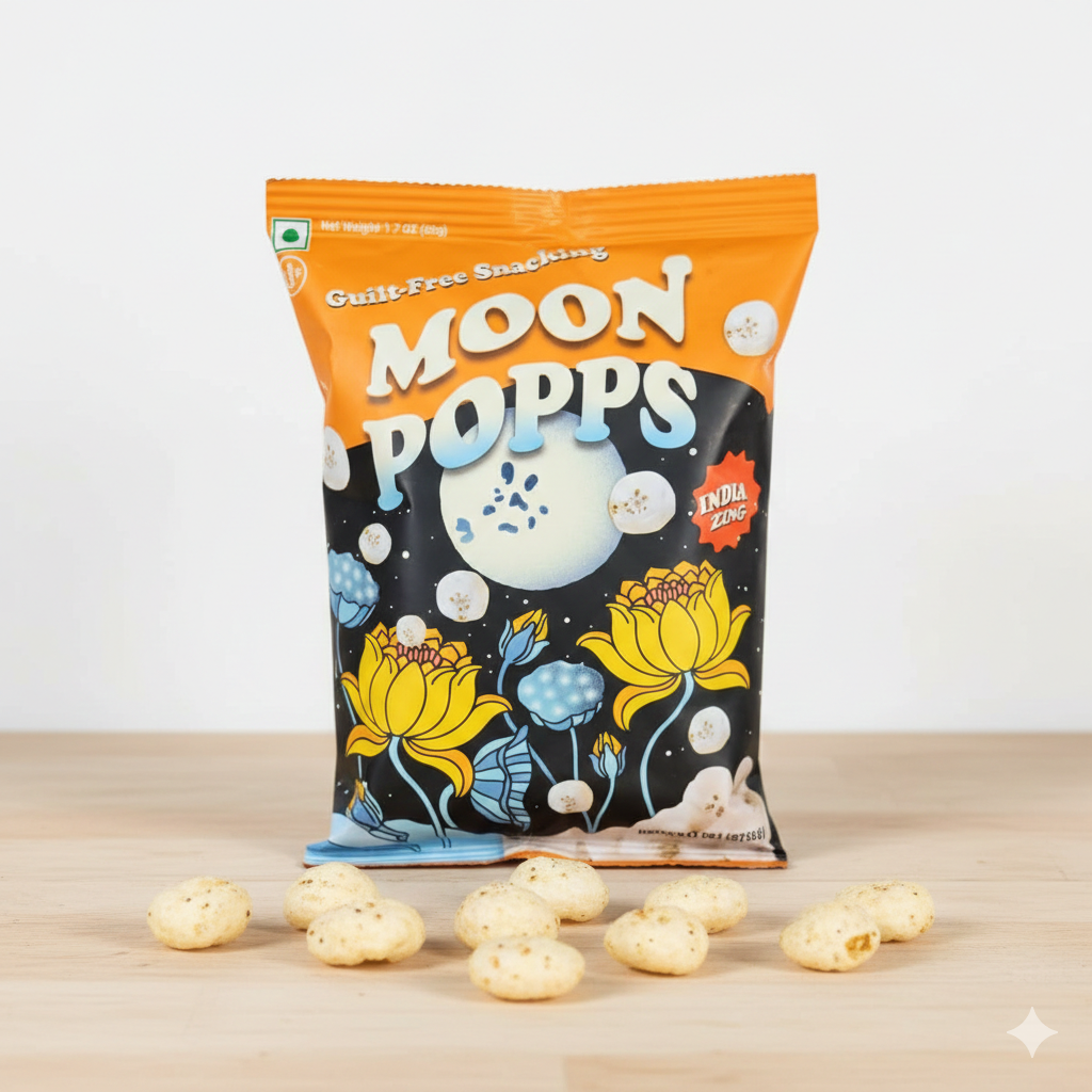 Moon Pops ( Fried Salted Phool Makhana)