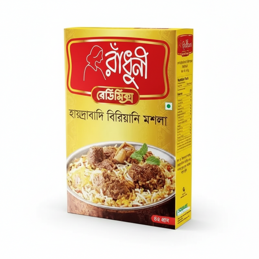 Radhuni Hayderabadi Biryani Masala Sunderban Asian Supermarket