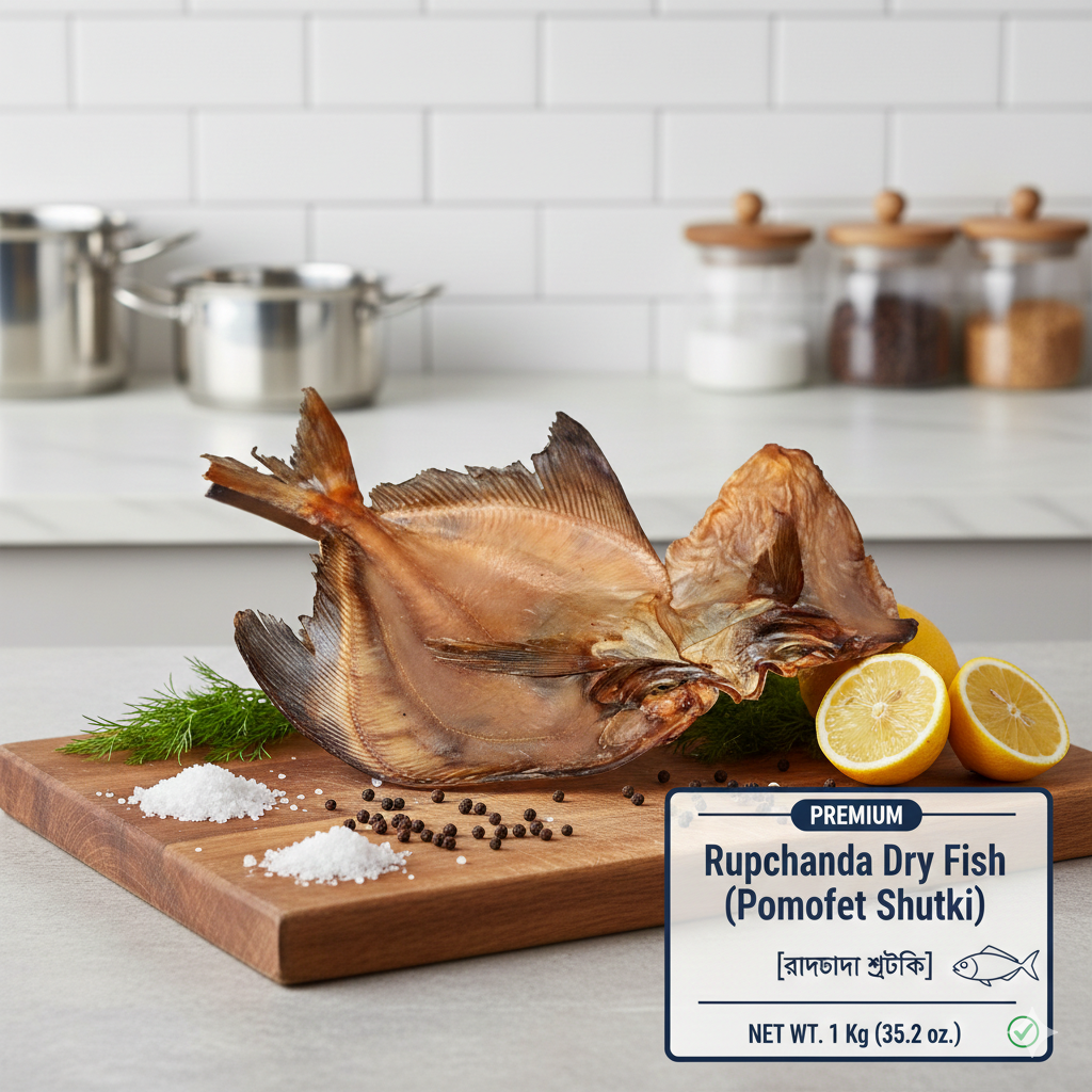 Rupchanda dry fish (shutki)