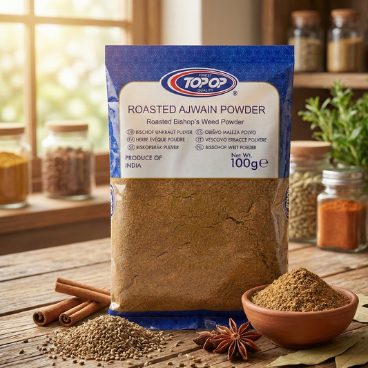 Top op Roasted Ajwain Powder