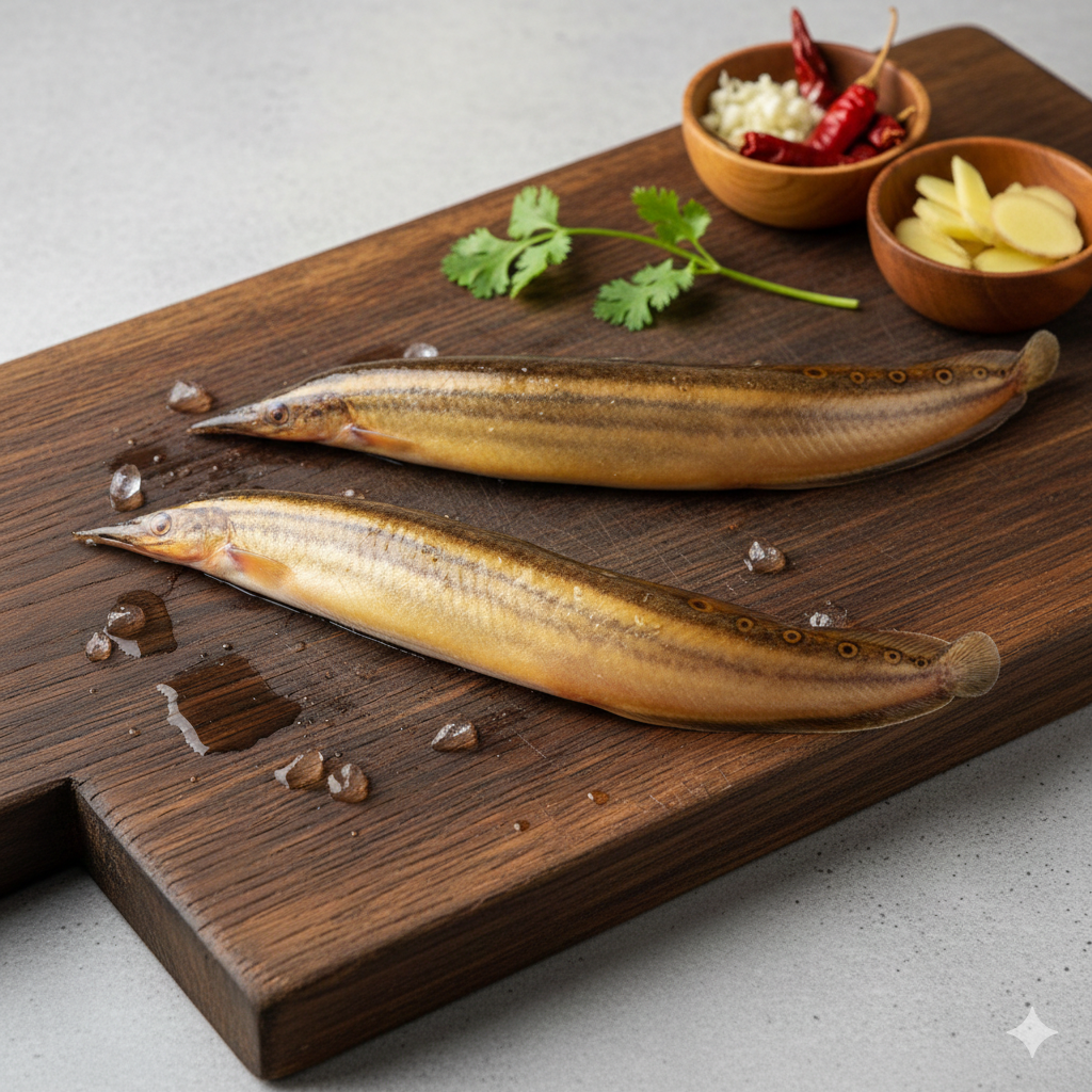 Whole Star Eel (Baim) Fish বাইম মাছ
