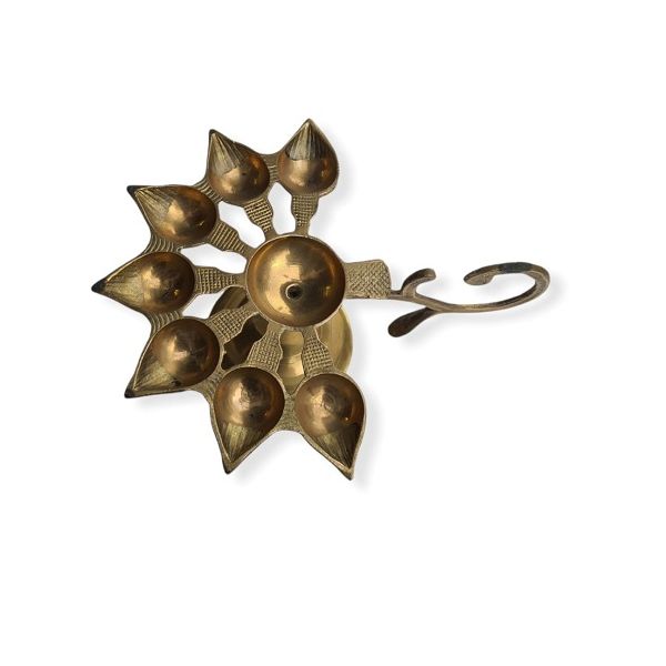Brass Aarti 7 Mukh