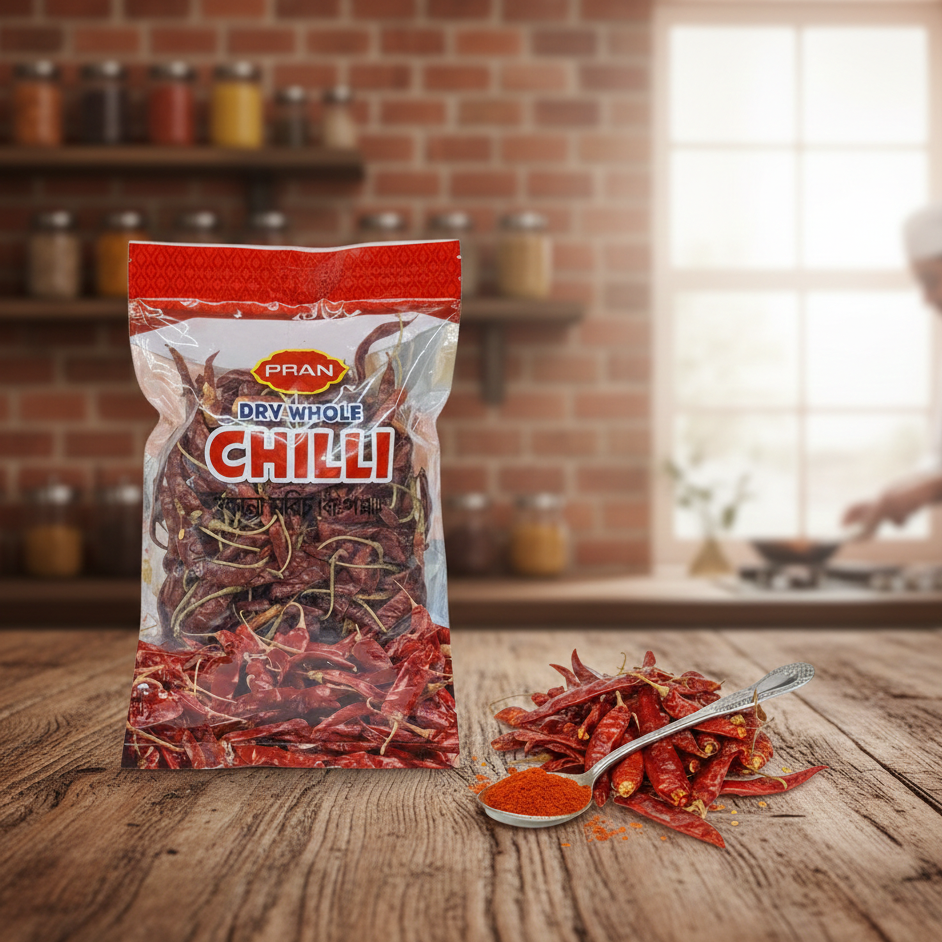 Pran Whole Chilli with Stem