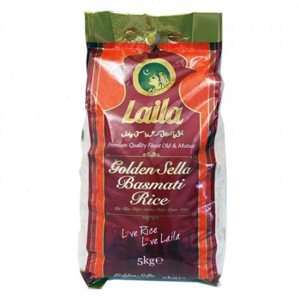 Laila Golden Sella Parboiled Rice 5kg