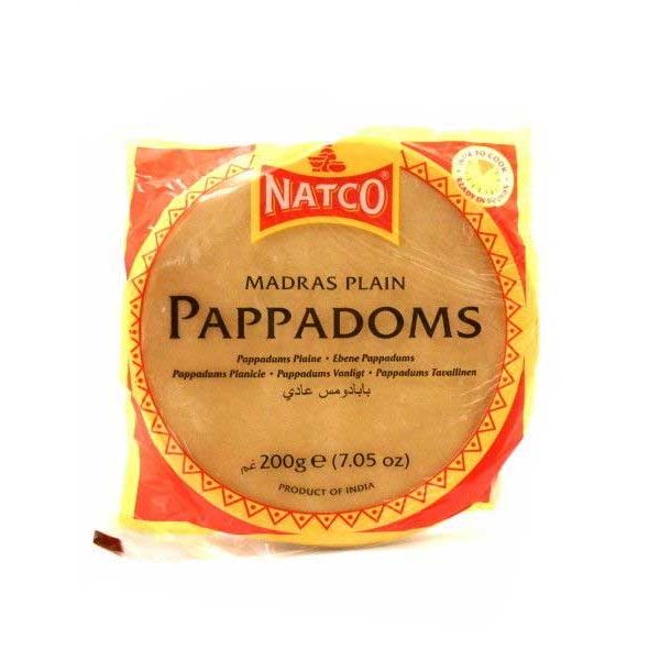 Natco Plain Papad