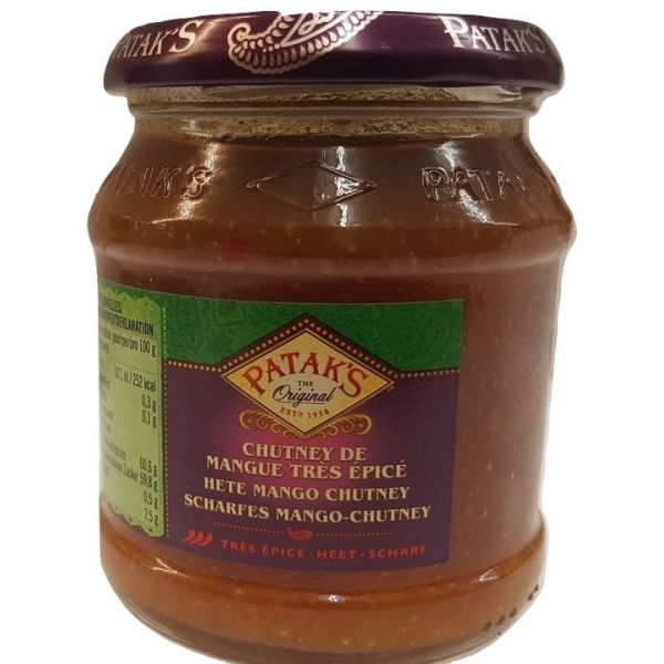 Patak Hot Mango Chutny 330g