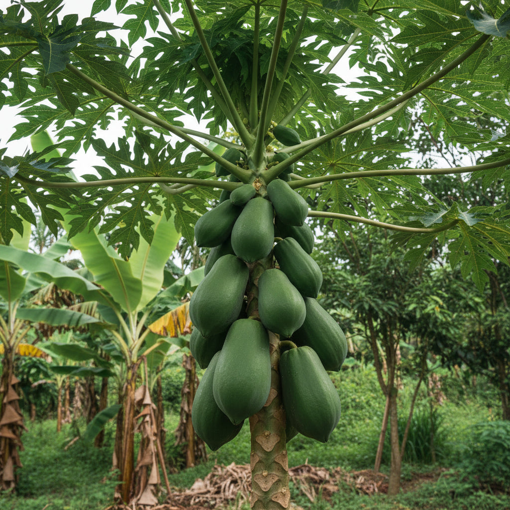 Raw Papaya (কাঁচা পেঁপে ) 900-1000g apprrox