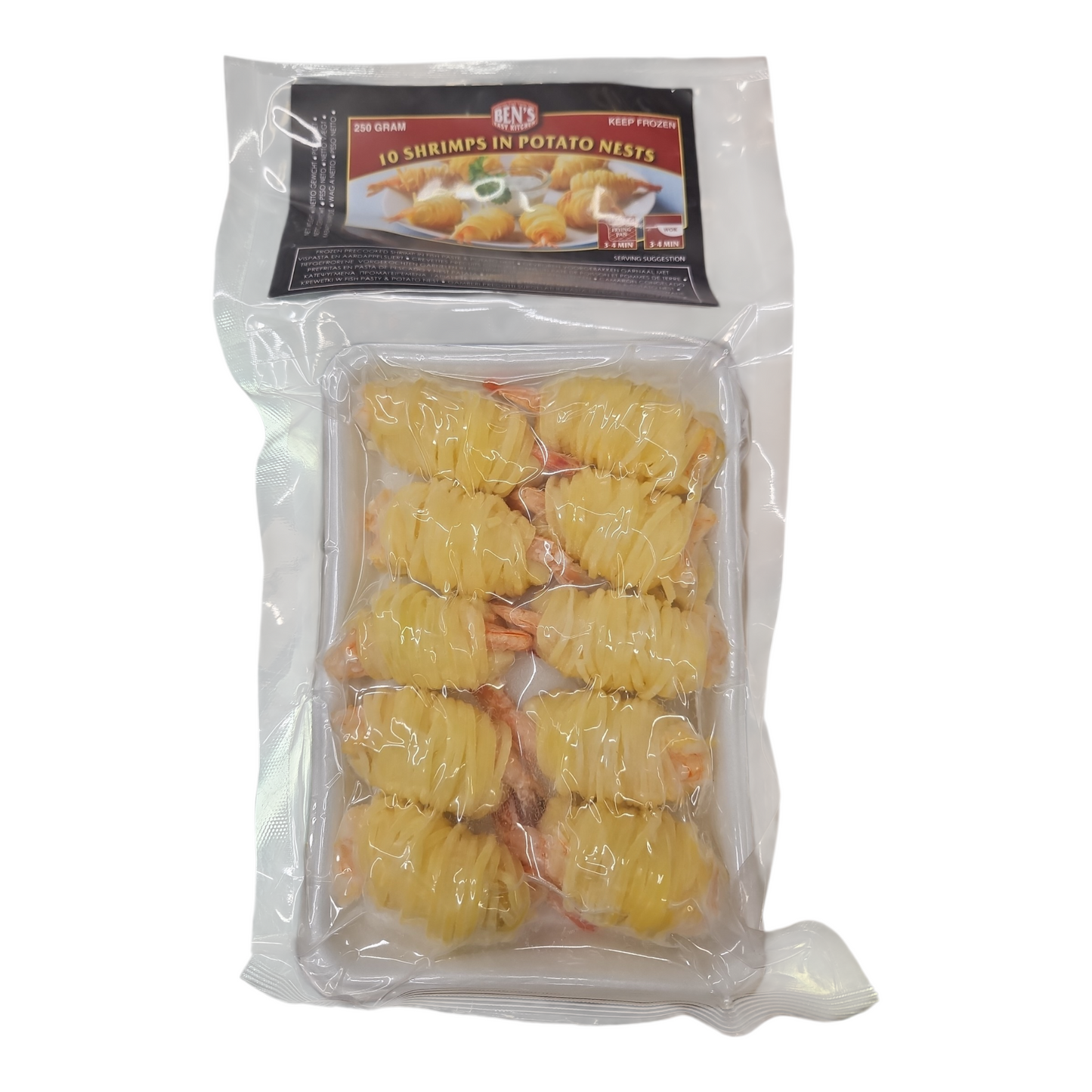 Potato Thread Wrapped Shrimps 10pcs
