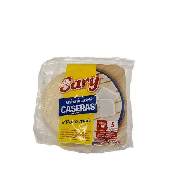 SARY WHITE CORN AREPAS (Caseras)