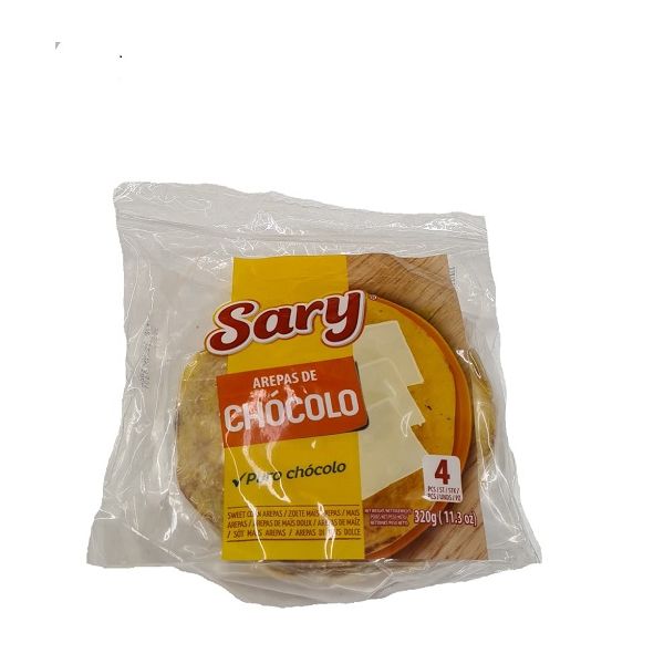 SARY SWEET CORN AREPAS (Chocolo)
