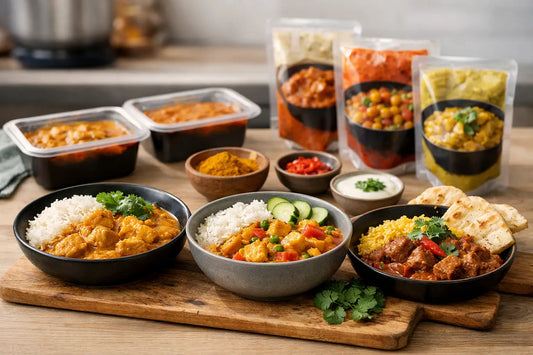 Kant-en-klare curry smaaktest voor thuis