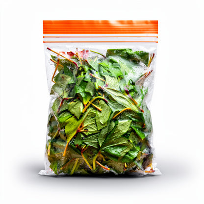 Frozen Soure Leaves ( টক পাতা ) Zure Spinach