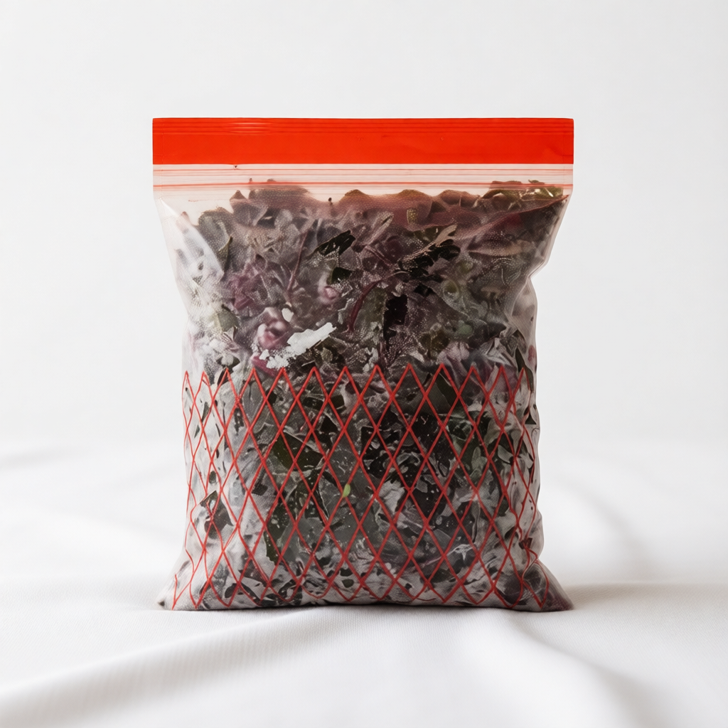 Frozen Lal Shak Ready to Cook