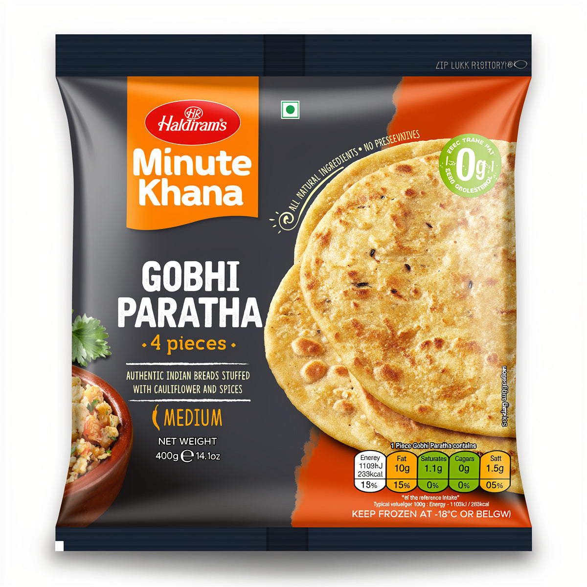 Haldirams Gobhi Paratha