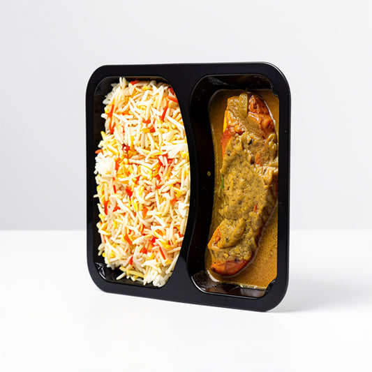 Chingri Malai Curry With Pulaw