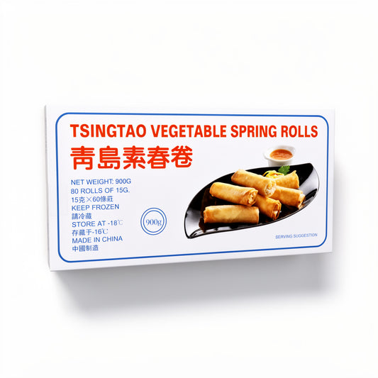 Tsingtao Vegetable Spring Rolls 60pc