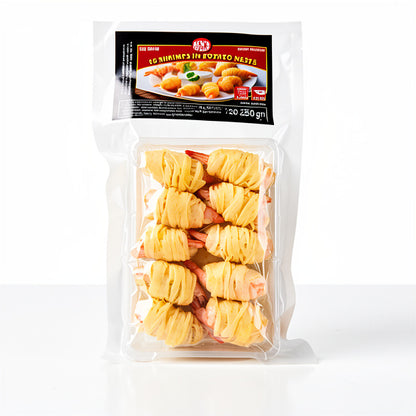 Potato Thread  Wrapped Shrimps 10pcs