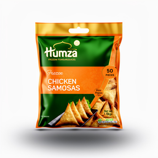 Crown Chicken Samosa 50pc