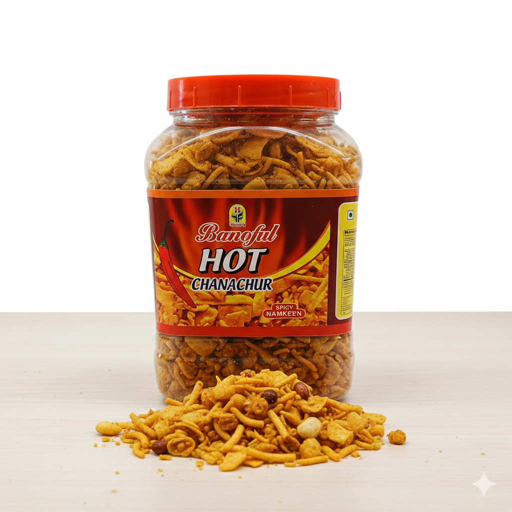 Banoful Hot Chanachur 300g