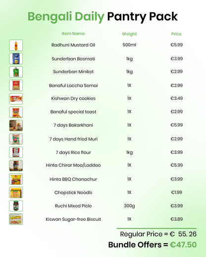 Bengali Daily Pantry Pack