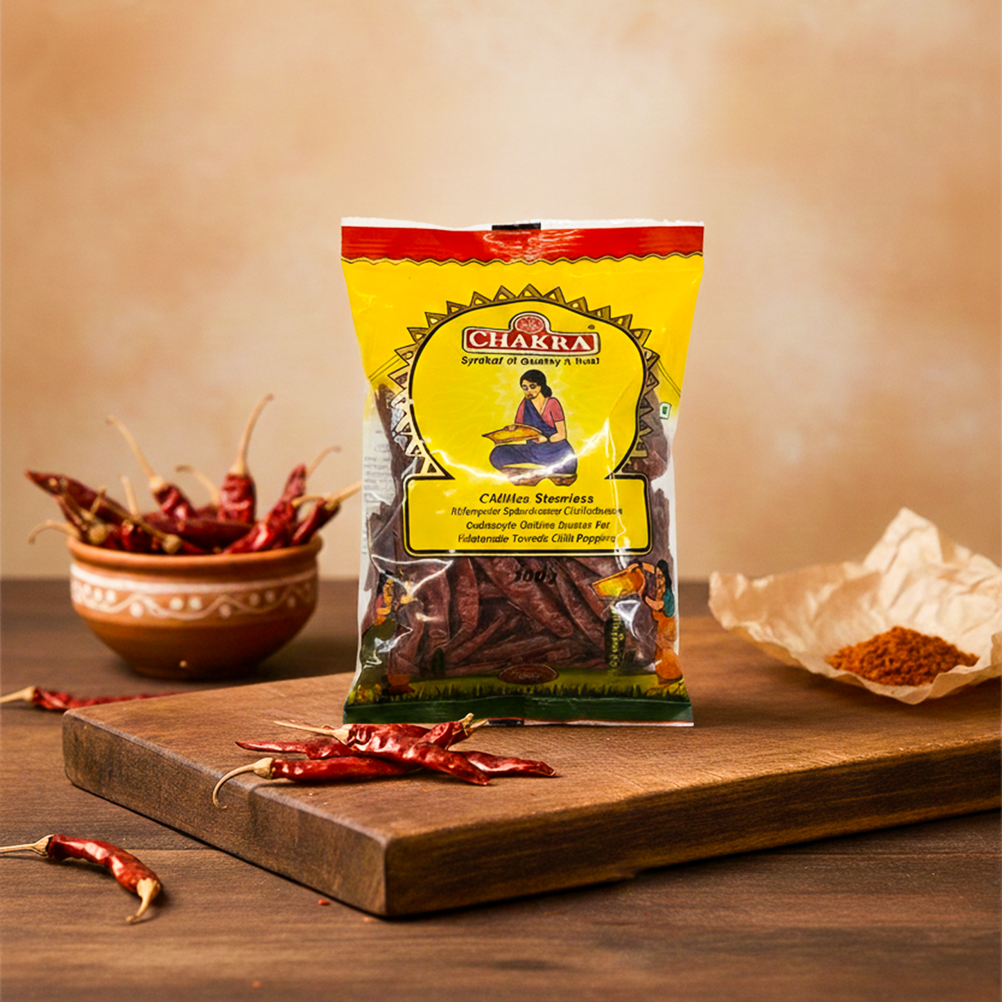 Chakra Dry Round Chili