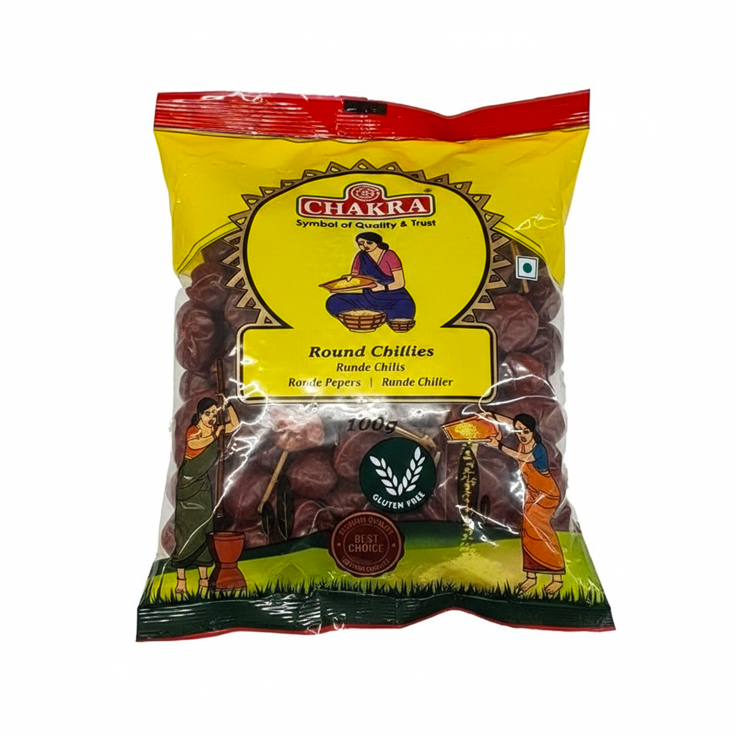 Chakra Dry Round Chili