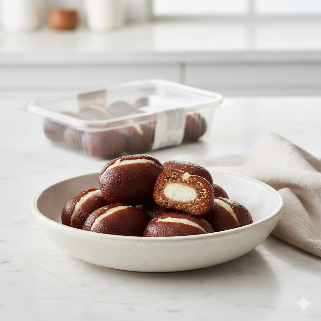 Fresh Creamed Gulab Jamun