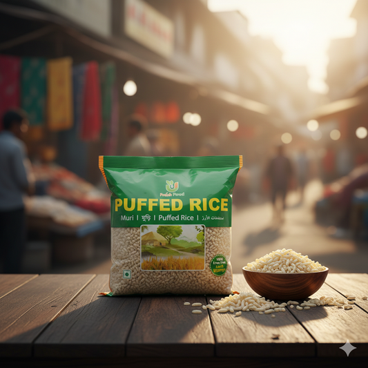 Freshfood Red Puffed Rice (Muri) 500g