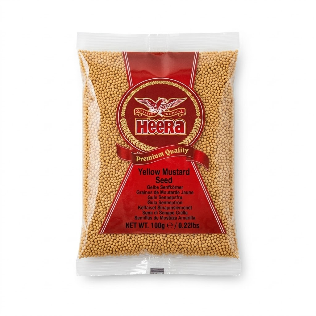 Heera Yellow Mustard Seeds 100g