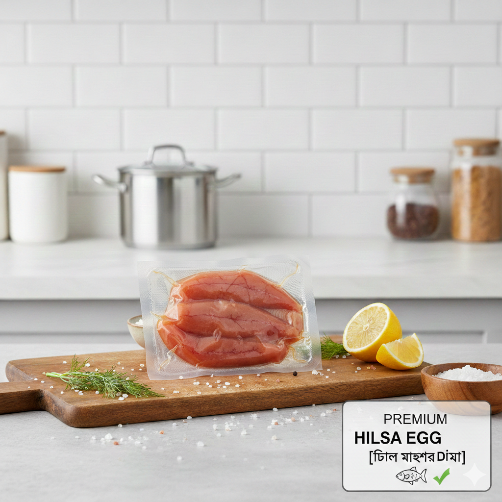 Hilsa Egg (Ilisher Dim)