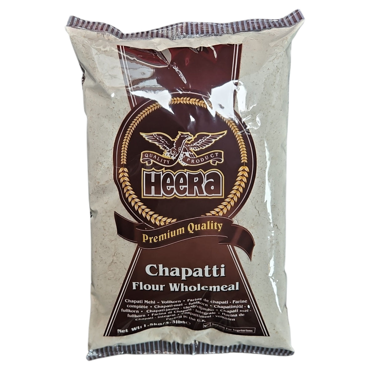 Heera Wholemeal Atta 1kg Sunderban Asian Supermarket