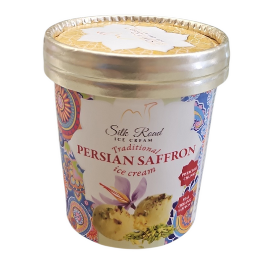 Persian Saffron Handmade Ice Cream 100g