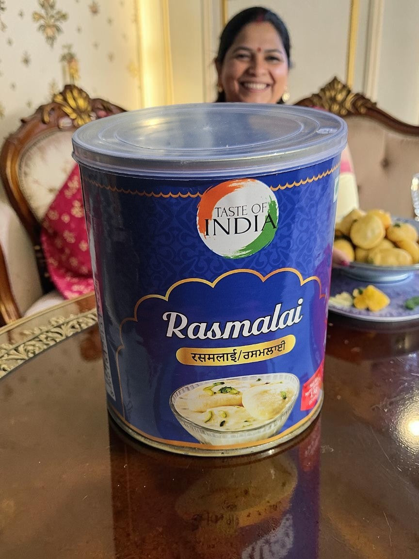 Taste of India Rasmalai 12pc Sunderban Asian Supermarket