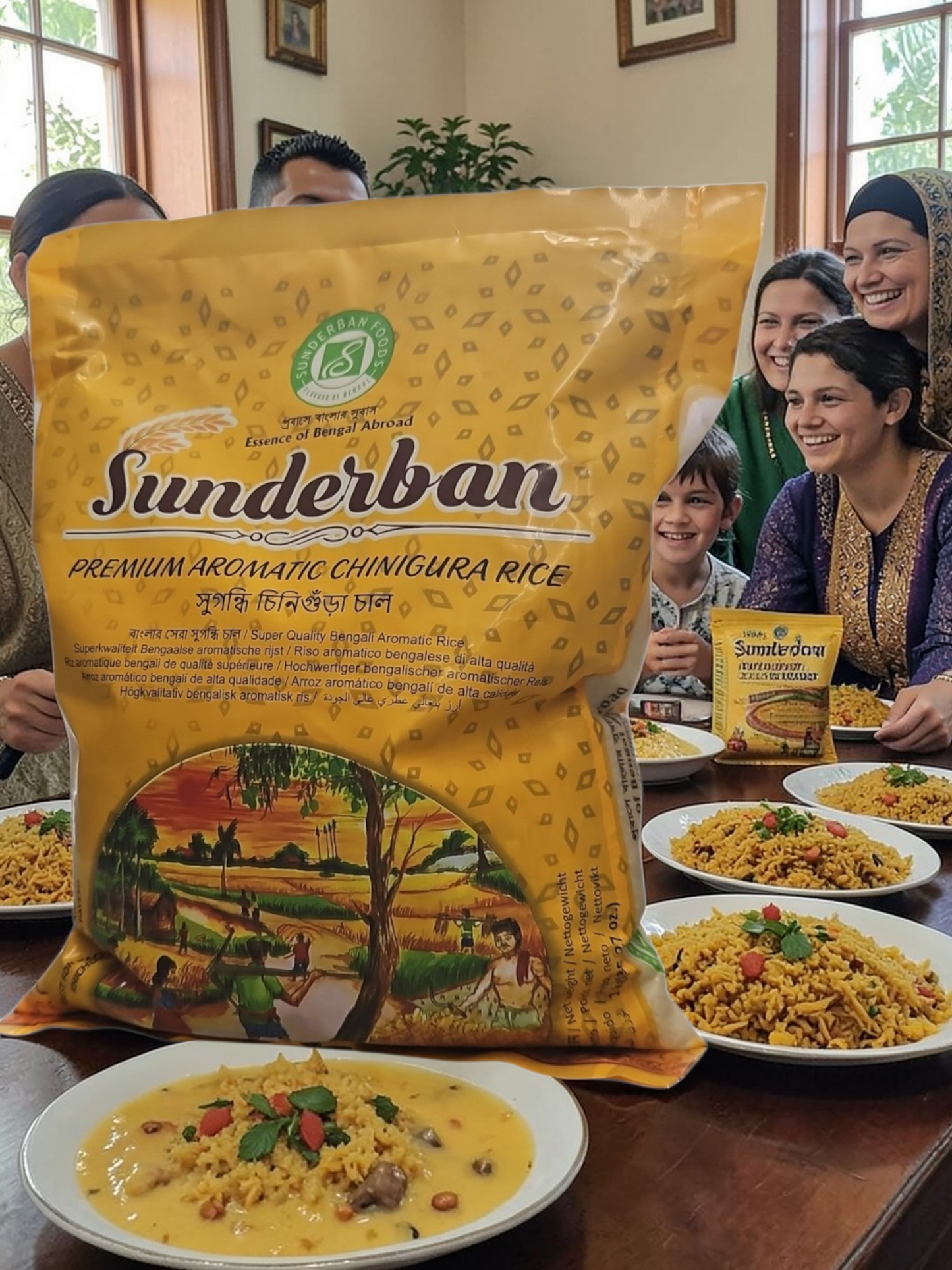 Sunderban Chinigura Rice 5+1 kg