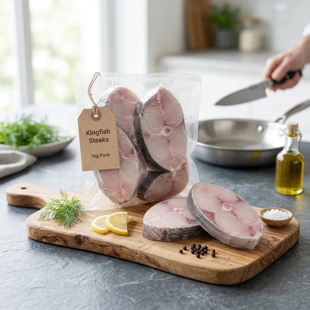 Kingfish Steaks 1kg Bag
