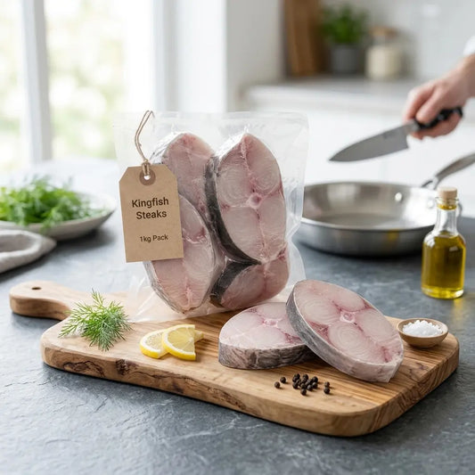 Kingfish Steaks 1kg Bag