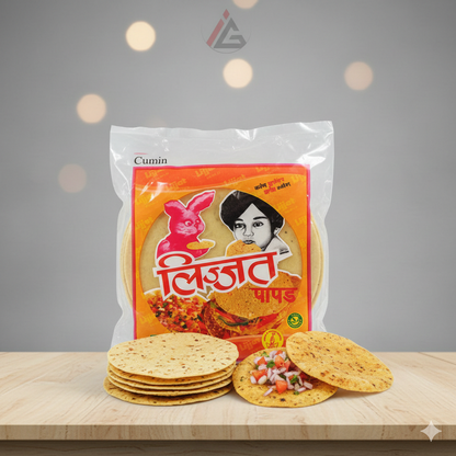 Lijjat Jeera Papad