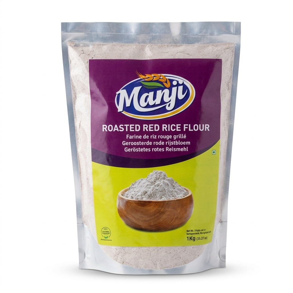 Manji Roasted Red Rice Flour