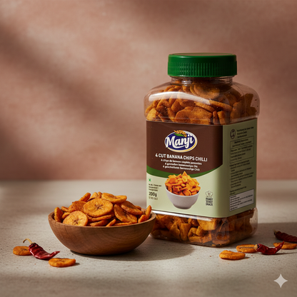 Manji Chilli Banana Chips