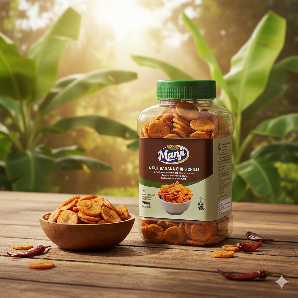 Manji Chilli Banana Chips