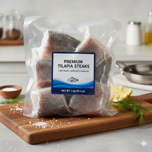 Tilapia Steaks 1kg