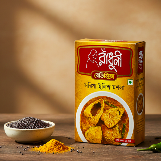 Radhuni Shorshe Ilish Masala