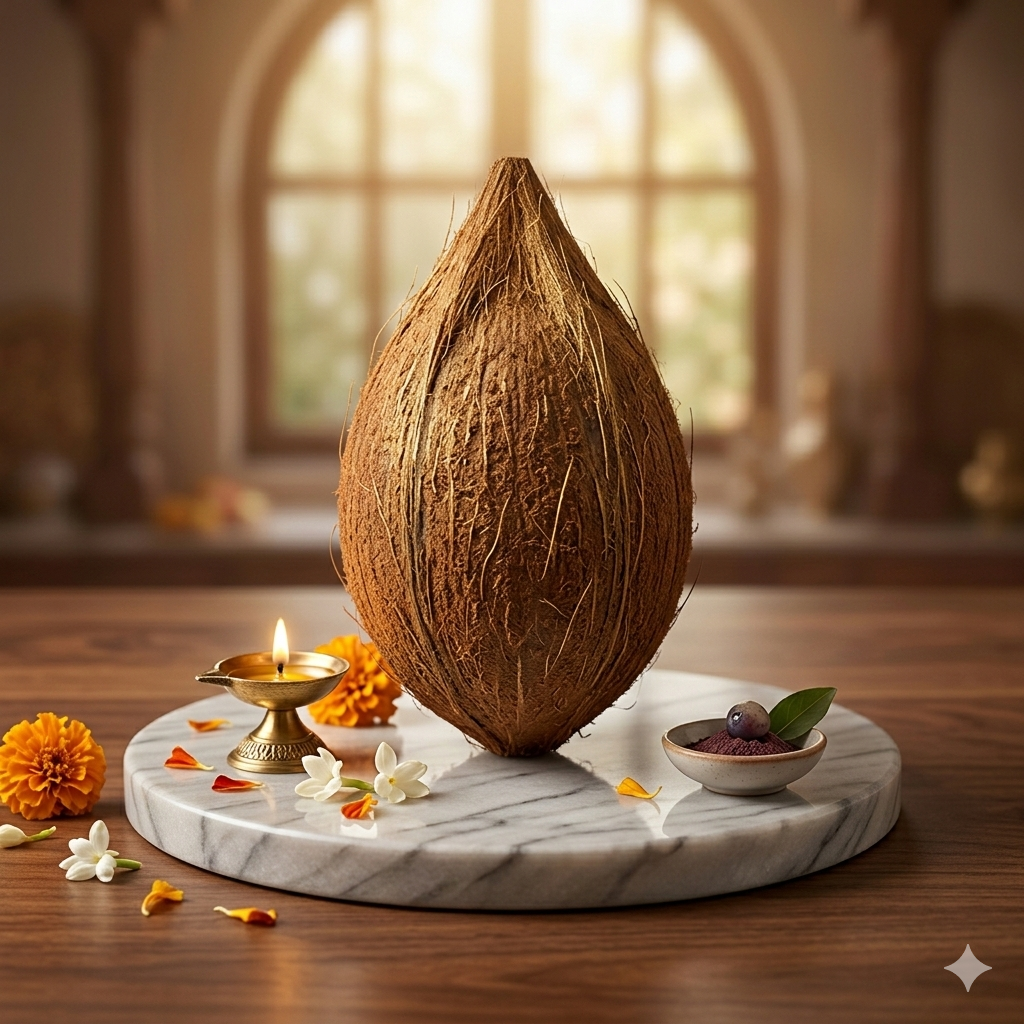 Rituals Coconut (for Puja)