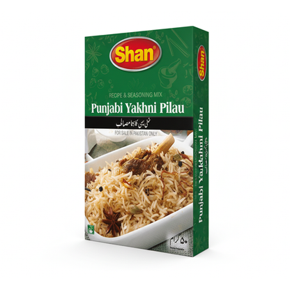 Shan Punjabi Yakhni Pilau